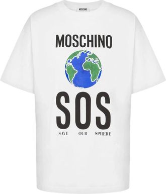 Moschino Hombre, Camisetas, Blanco, Talla: XS