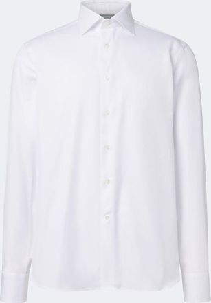Canali Camisa de popel&iacute;n de algod&oacute;n