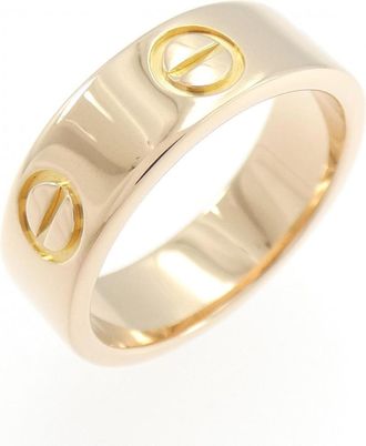 Cartier Pink Gold Pink Gold (18K) Band Ring (Pre-Owned)