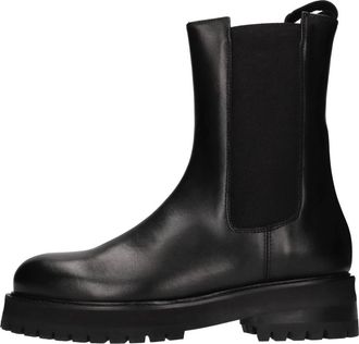 Dondup Beatles Enkellaarsjes - Dames - Chelseaboots - Zwart - 39 EU - Leer - Schoenen