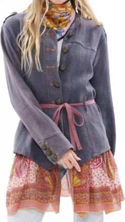 Aratta Beloved Jacket In Vintage Eggplant