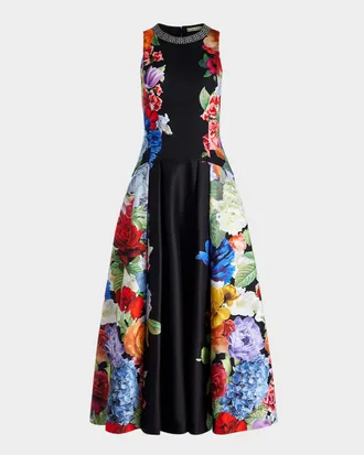 素敵☆ALICE+OLIVIA ミディワンピース ティアード