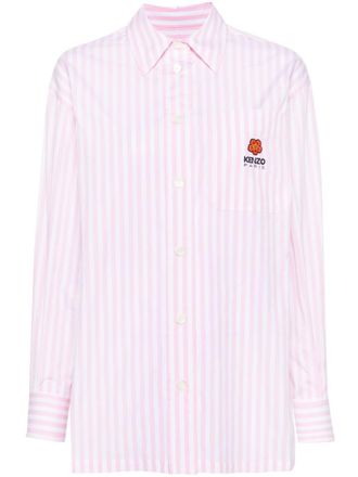 Kenzo Camicia Boke 2.0 a righe - Rosa