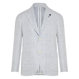 Lardini Hombre, Chaquetas, Azul, Talla: XL