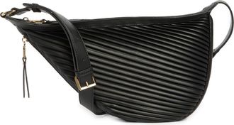 Dolce Vita Pleated Sling Crossbody Bag in Black at Nordstrom Rack