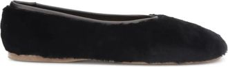 Forte_Forte Lammy ballerinas - Zwart