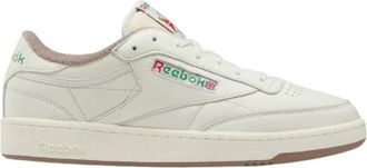 Reebok Vintage Club C 85 Leren Sneakers - Heren - Tennisschoenen - Beige - 37 1/2 EU - Leer - Fitness