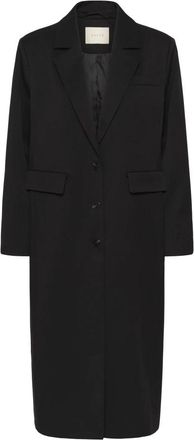 Kaffe KAmilos Blazer Jacket - Dames - Mantel - Zwart - XS - Polyester - Jassen