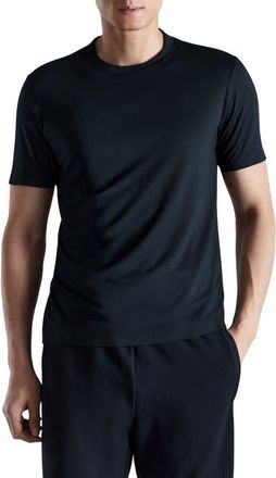 Mango Slim Fit Comfort Stretch T-Shirt in Navy at Nordstrom, Size X-Large