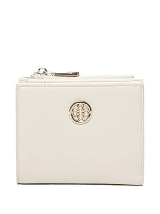 V° 73 logo-plaque wallet - women - Polyurethane - One Size - Neutrals