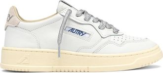 Autry Medalist Low - Dames - Sneakers - Wit - 39 EU - Leer - Schoenen