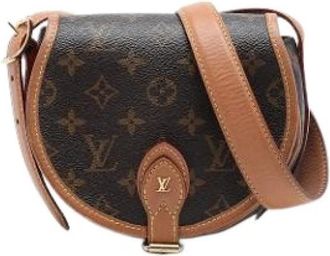Louis Vuitton Pre-owned Tambourin Cross Body Bag - Dames - Vintage Schoudertas - Bruin - ONE Size - Vintage