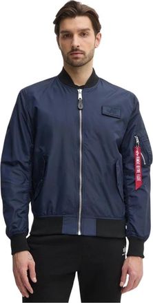 Alpha Industries Ma-1 TTC Two Tone Jacket - Heren - Bomber jackets - Blauw - S - Jassen