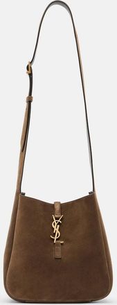 Saint Laurent Borsa a spalla Le 5 &Agrave; 7 Supple Small in suede