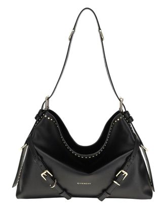 Givenchy Large Voyou Leather Shoulder Bag