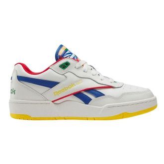 Reebok Dames 4000 II Leren Sneakers (Wit/Blauw)