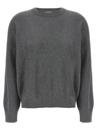 Brunello Cucinelli Sparkling Sweaters And Cardigans Gray