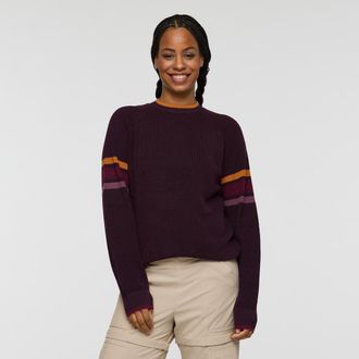 Cotopaxi Libre Waffle Crew Sweater - Womens in Blackberry at Nordstrom, Size X-Small