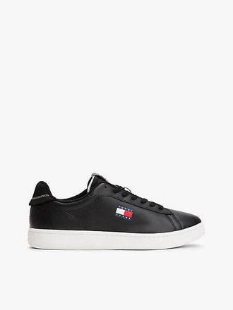 Tommy Hilfiger Zapatillas de piel con logo en relieve