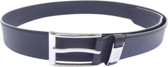 Louis Vuitton Pre-owned Standard riem - Heren - Vintage Accessoires - Blauw - ONE Size - Vintage