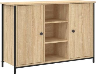 vidaXL Vidaxl - Aparador de madera de ingeniería roble Sonoma 100x35x70 cm