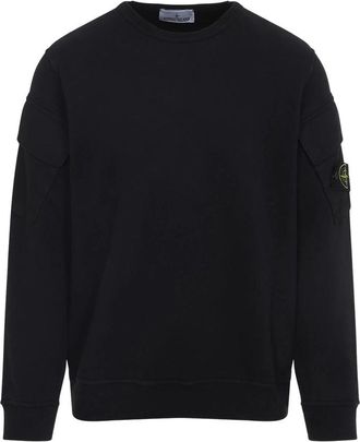 Stone Island Felpe Nero-Uomo