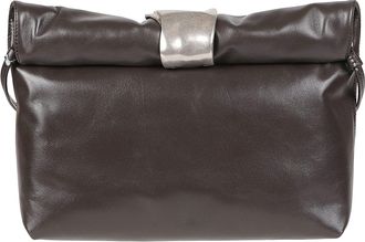 Staud Cuff Clutch Metallic Cuff Cow Leather Clutch