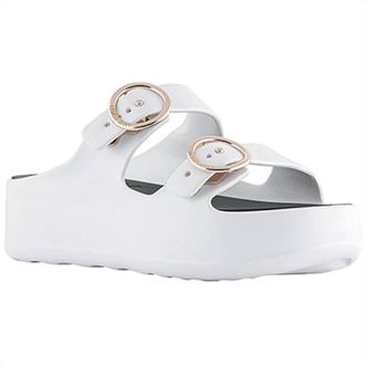Lemon Jelly Womens Gaia Sandal In Pearl Metallic