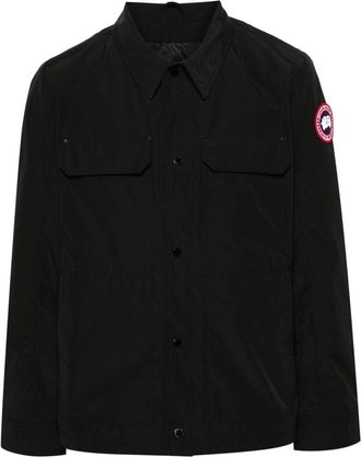 Canada Goose Burnaby Chore jacket - men - Cotton/Polyester/Polyester - M - Black