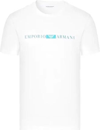 Emporio Armani Hombre, Camisetas, Blanco, Talla: L