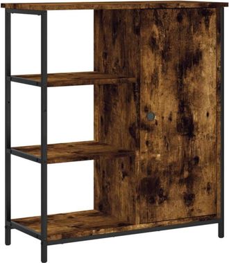 vidaXL Sideboard Smoked Oak 70x30x80 cm Engineered Wood Vidaxl