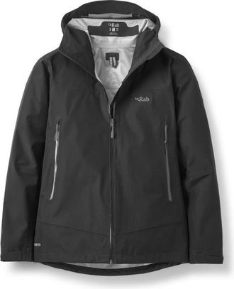 RAB Namche GTX Jacket Regenjacke f&uuml;r Damen | schwarz/grau