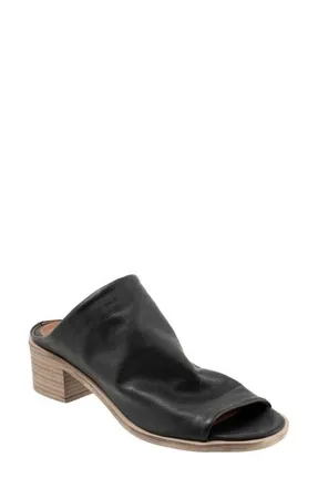 Bueno Ocean Block Heel Sandal in Black at Nordstrom, Size 10.5-11Us