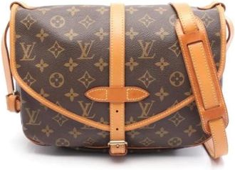 Louis Vuitton Pre-owned Cross Body Bags, female, Brown, Size: ONE SIZE Pre-owned Canvas louis-vuitton-bags