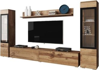 Mirjan24 Mobilier1 - Conjunto De Sal&oacute;n Sarasota 126, Roble Wotan