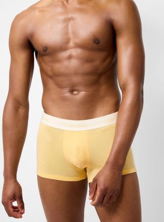 Calvin Klein Mens 3 colourful trunk Cotton