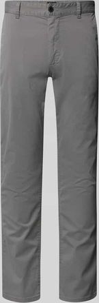 Boss Orange by Hugo Boss BOSS Orange Slim Fit Chino aus Baumwoll-Mix Modell CHINO_SLIM in Hellgrau, Größe 30/32