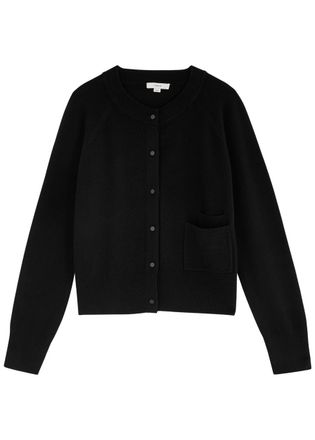 Vince Wool-blend Cardigan - Black - XL (UK16 / XL)
