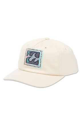 Billabong Crayonwave Snapback Baseball Cap in Oatmeal at Nordstrom