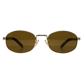 Prada PRB53S 5AK09Z gouden donkerbruine zonnebril