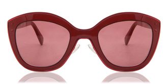 Moschino MOS050/S C9A/4S Womens Sunglasses Red Size 51