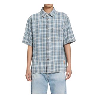 Burberry Denim Shirts - Heren - Spijkeroverhemden - Blauw - M - Denim - Overhemden