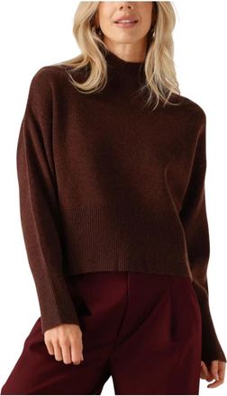 Suncoo Truien & Vesten, Dames, Bruin, M, Wol, Pinto Sweater