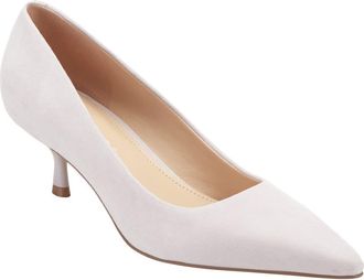 Marc Fisher Calynna Pointed Toe Kitten Heel Pump in Light Purple at Nordstrom, Size 8.5