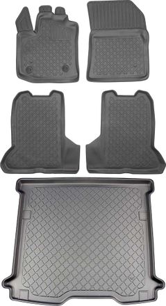 OEM Dacia Dokker Furg&oacute;n Del 11/2012 Set - Alfombrillas + Maletero