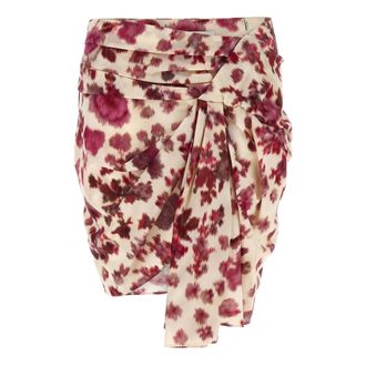 Isabel Marant Short Skirts, female, Multicolor, XS, Ovia Mini Skirt