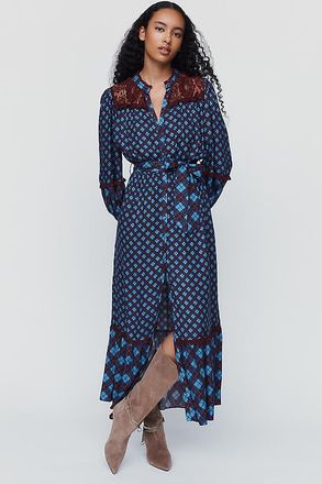 Celina Moon Ember Modal Printed Shirtdress