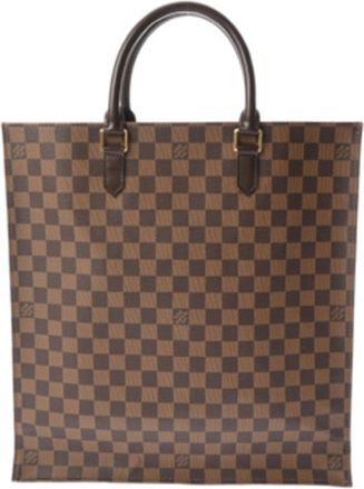 Louis Vuitton Brown Damier Canvas Tote Bag (Pre-Owned)