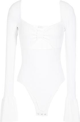 8 by YOOX RIBBED-KNIT LONG-SLEEVE BODYSUIT