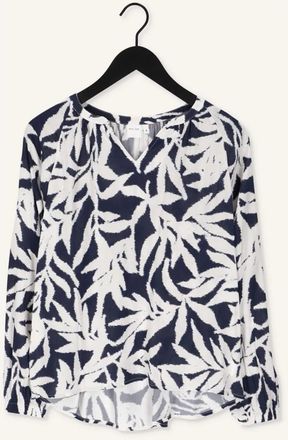 Knit-ted Stans Blouse - Dames - Blouses - Blauw - S - Overhemden